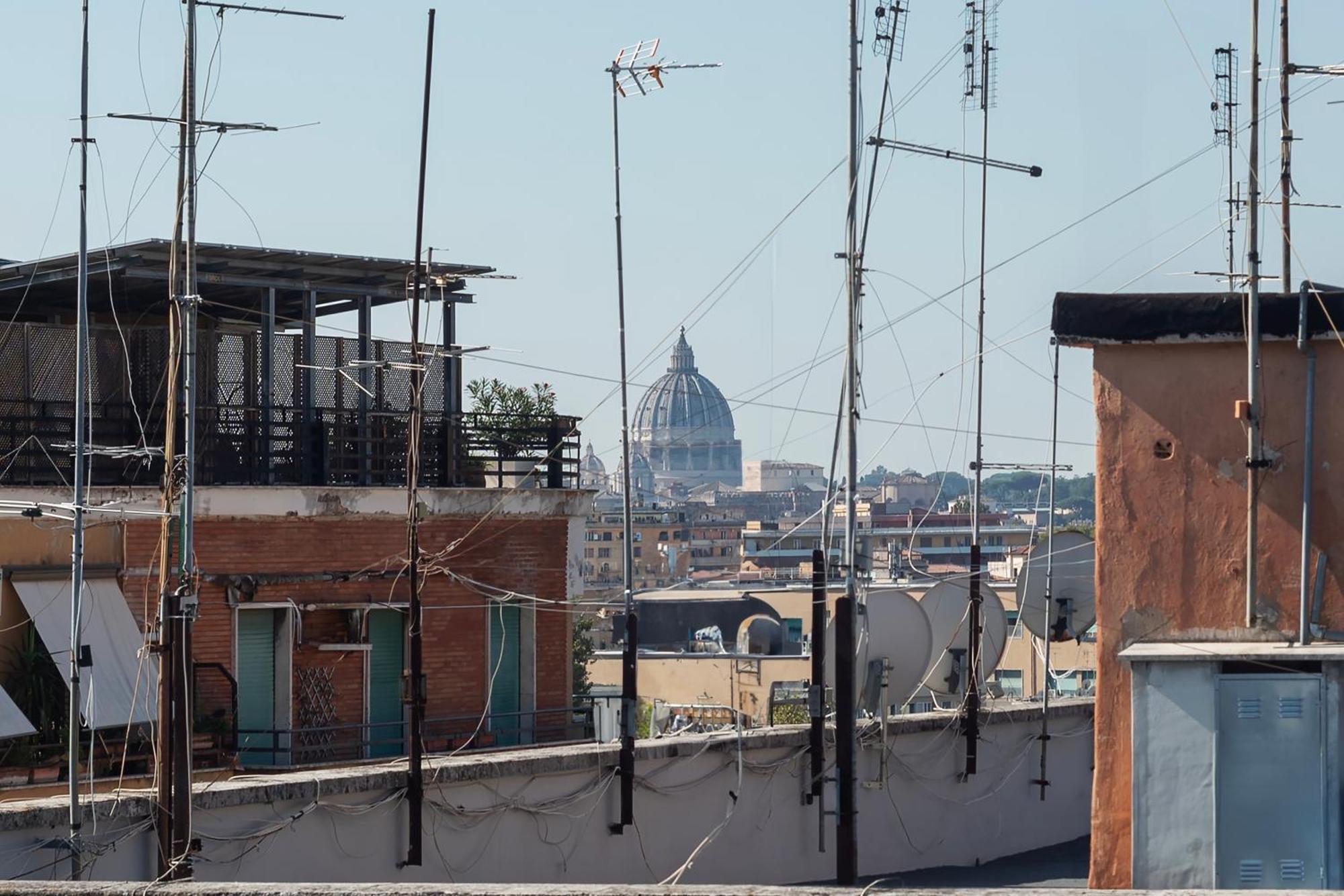 Flaminio Apartment Panoramic View With Terrace Rome Buitenkant foto